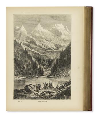 AINSWORTH, William Francis, ed. The Earth Delineated with Pen and Pencil; or, Voyages, Travels, and Adventures All Round the World.